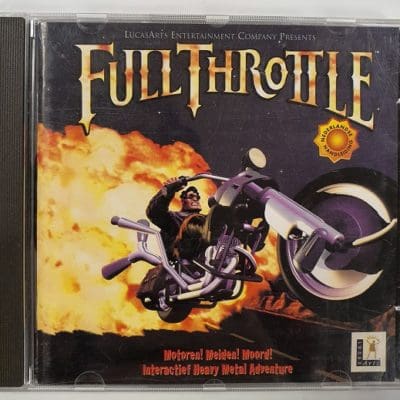 Full Throttle CDROM Dutch