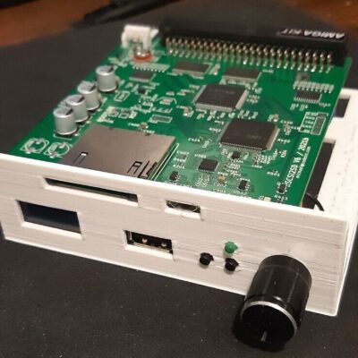 Amiga 2000 Gotek / SCSI2SD/Zulu 3.5" Floppy Drive Replacement (3D STL Download)